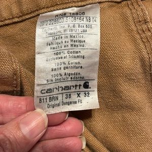 Men’s Carhartt pants *original dungaree* 36x32
